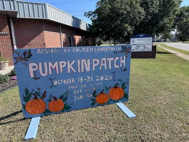 Pumpkin Patch Sign